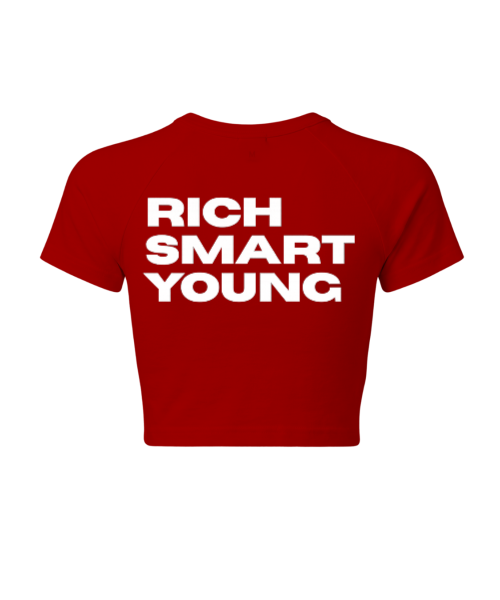 RICH, YOUNG, SMART Raglan Baby Tee | Premium Streetwear | ₹649